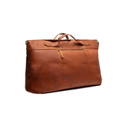 Cognac Leather Weekender Bag Mark, detail view 5