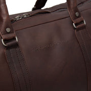 Brown Leather Weekender Bag Melbourne, product view 3