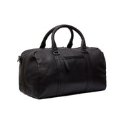 Black Leather Weekender Bag Perth, detail view 5