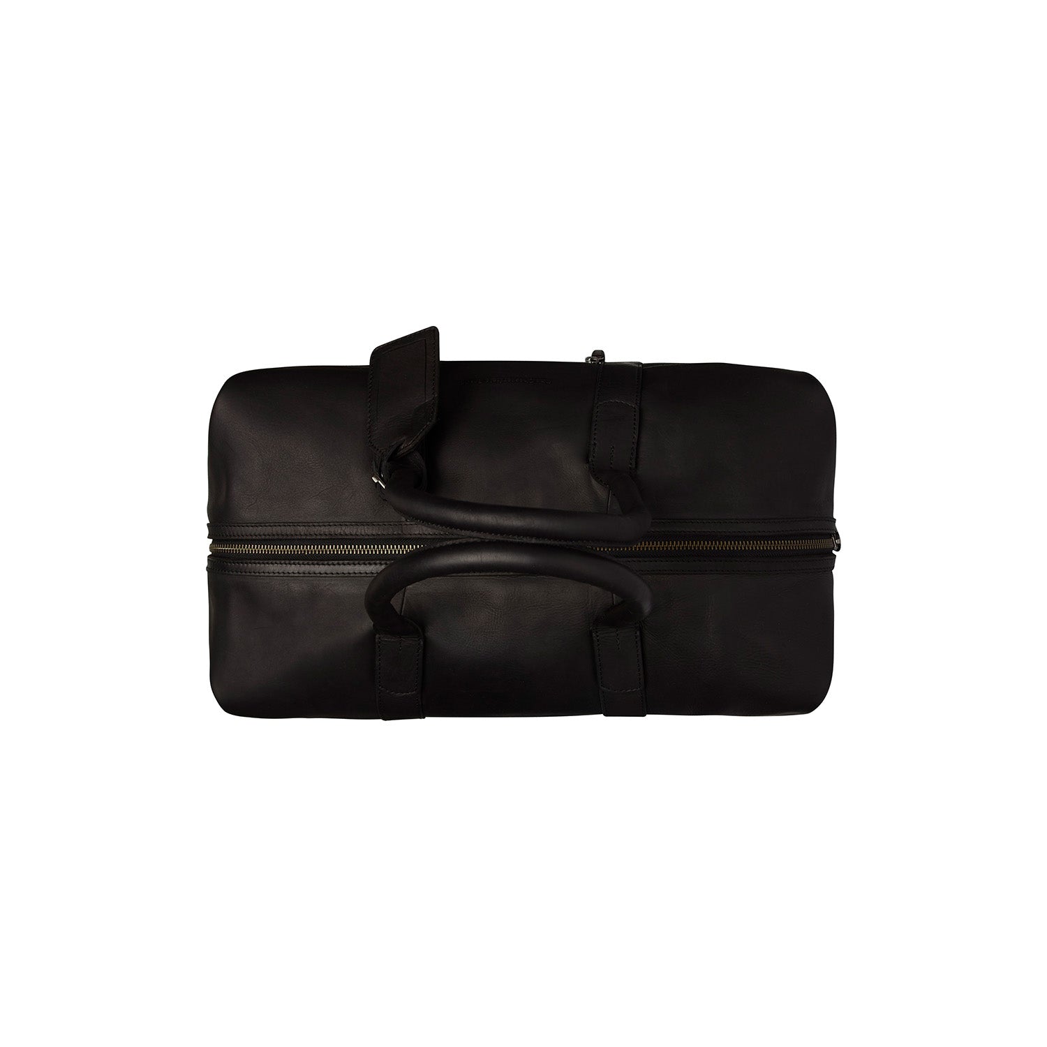 Black Leather Weekender Bag Portsmouth, product view 3