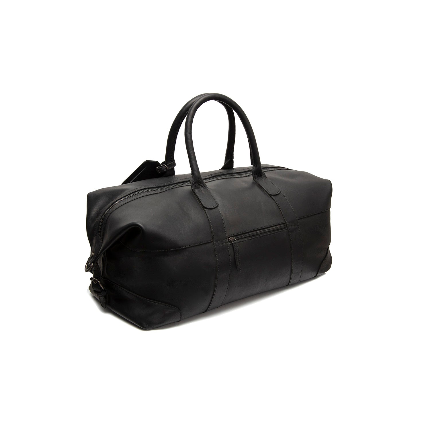 Black Leather Weekender Bag Portsmouth II, detail view 5