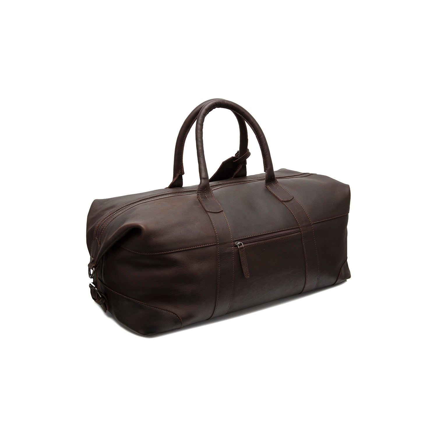 Brown Leather Weekender Bag Portsmouth II, detail view 5