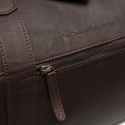 Brown Leather Weekender Bag Portsmouth II, product view 3