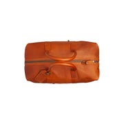 Cognac Leather Weekender Bag Portsmouth II, detail view 3