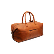 Cognac Leather Weekender Bag Portsmouth II, detail view 5