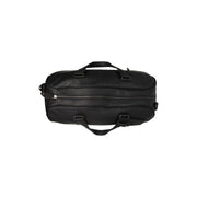 Black Leather Weekender Bag Rivaro, detail view 3