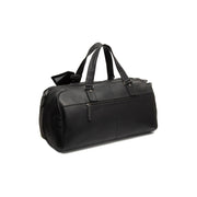 Black Leather Weekender Bag Rivaro, detail view 5