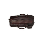 Brown Leather Weekender Bag Rivaro, detail view 3