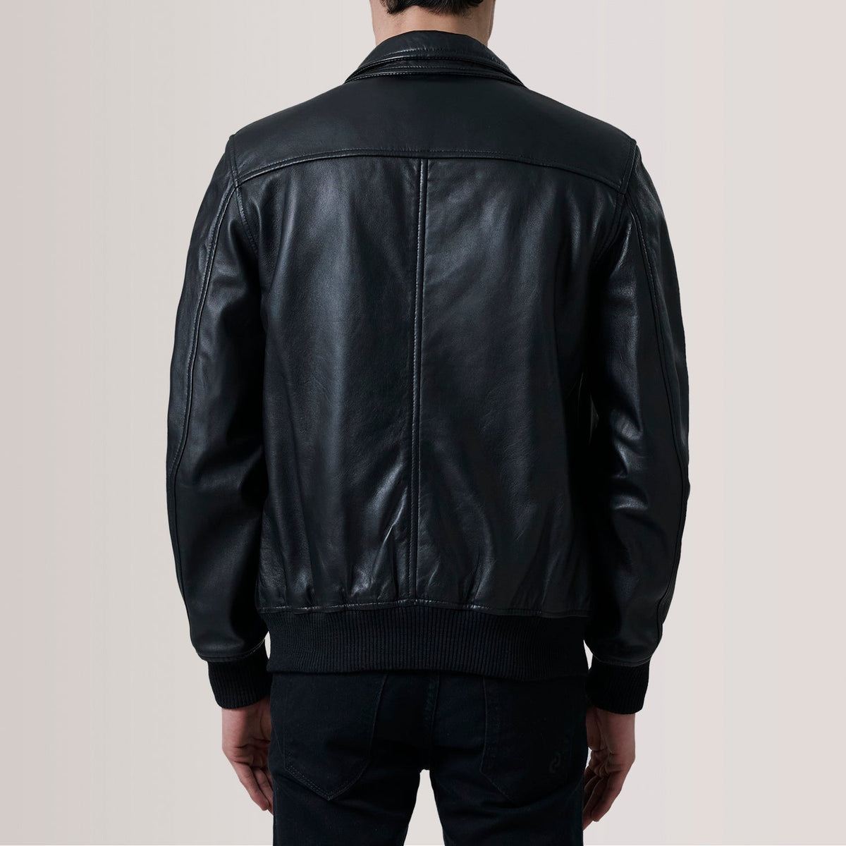 Lester Brown Suede Bomber Jacket – alternate product view 4