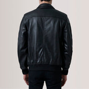 Lester Brown Suede Bomber Jacket – alternate product view 4