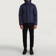 Malcolm Blue Hooded Puffer Jacket - image 3