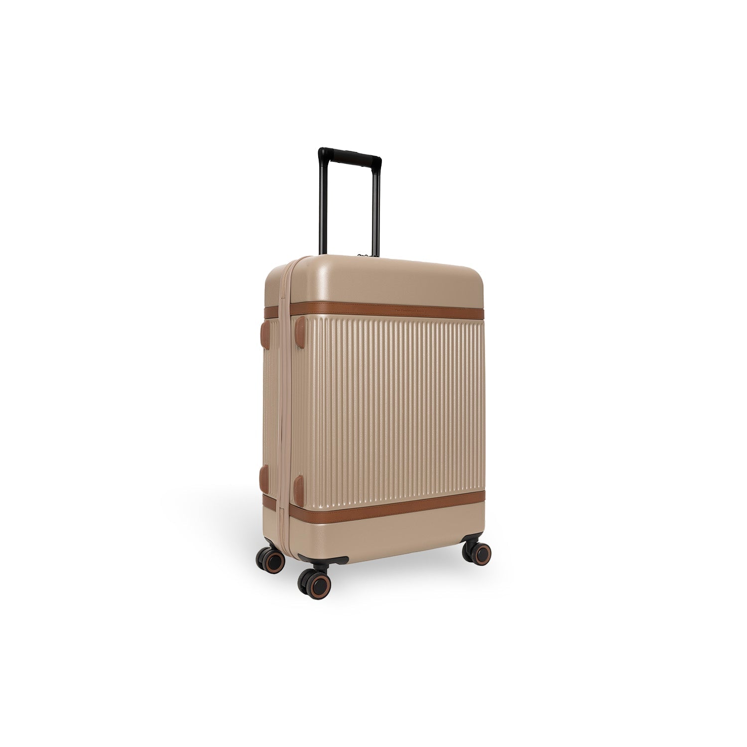 Champagne Medium Suitcase Zuna, front view