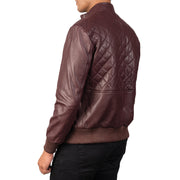 Moda Leather Bomber Jacket – alternate product view 6