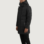 Moore Black Hooded Parka - image 2