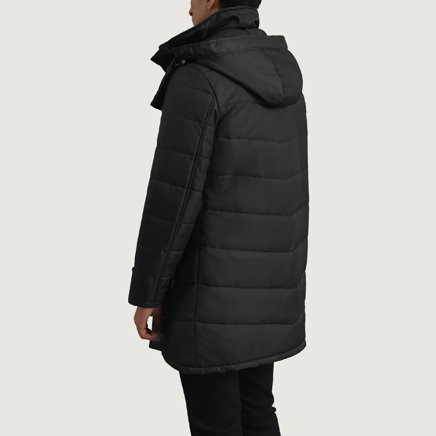 Moore Black Hooded Parka - image 5