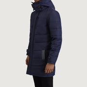 Moore Blue Hooded Parka - image 2