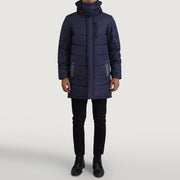 Moore Blue Hooded Parka - image 3