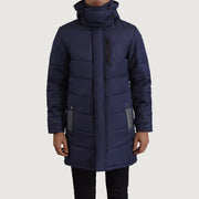 Moore Blue Hooded Parka - image 4