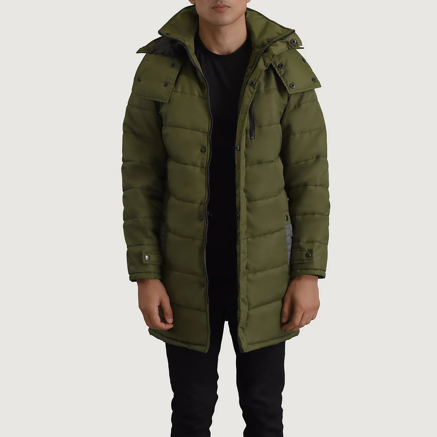 Moore Green Hooded Parka - image 1