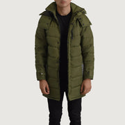 Moore Green Hooded Parka - image 1
