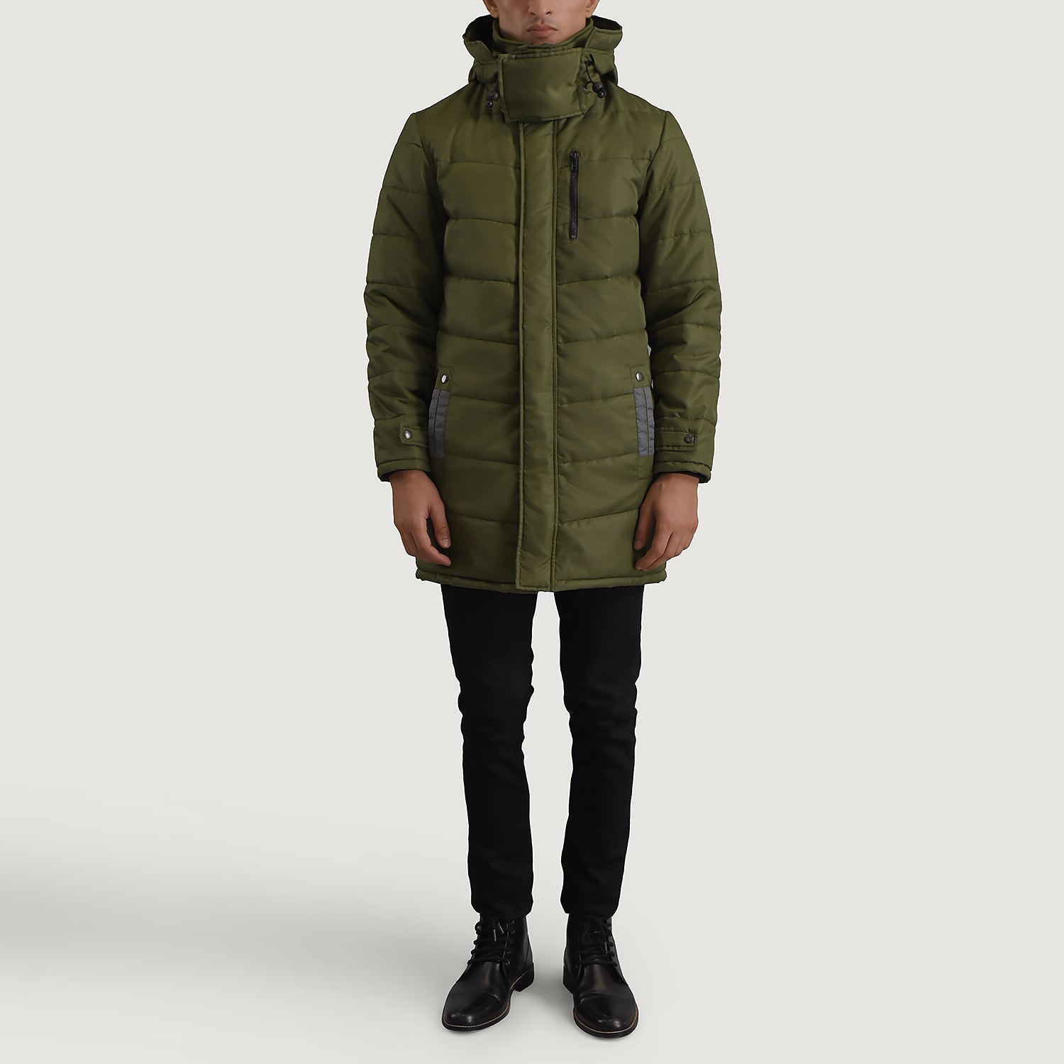 Moore Green Hooded Parka - image 3