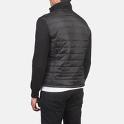 Nashville Quilted Black Windbreaker Jacket - image 5