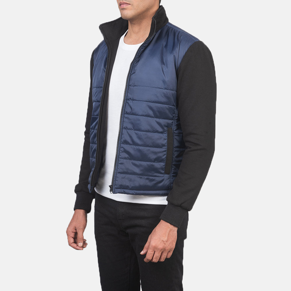 Nashville Quilted Blue Windbreaker Jacket - image 2
