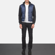 Nashville Quilted Blue Windbreaker Jacket - image 3