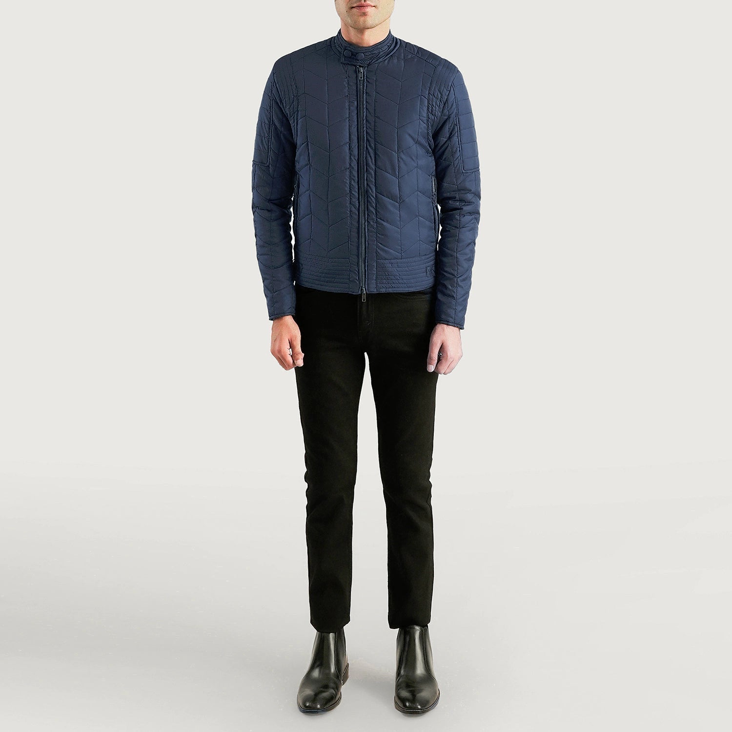 Nyle Quilted Windbreaker Jacket - image 4
