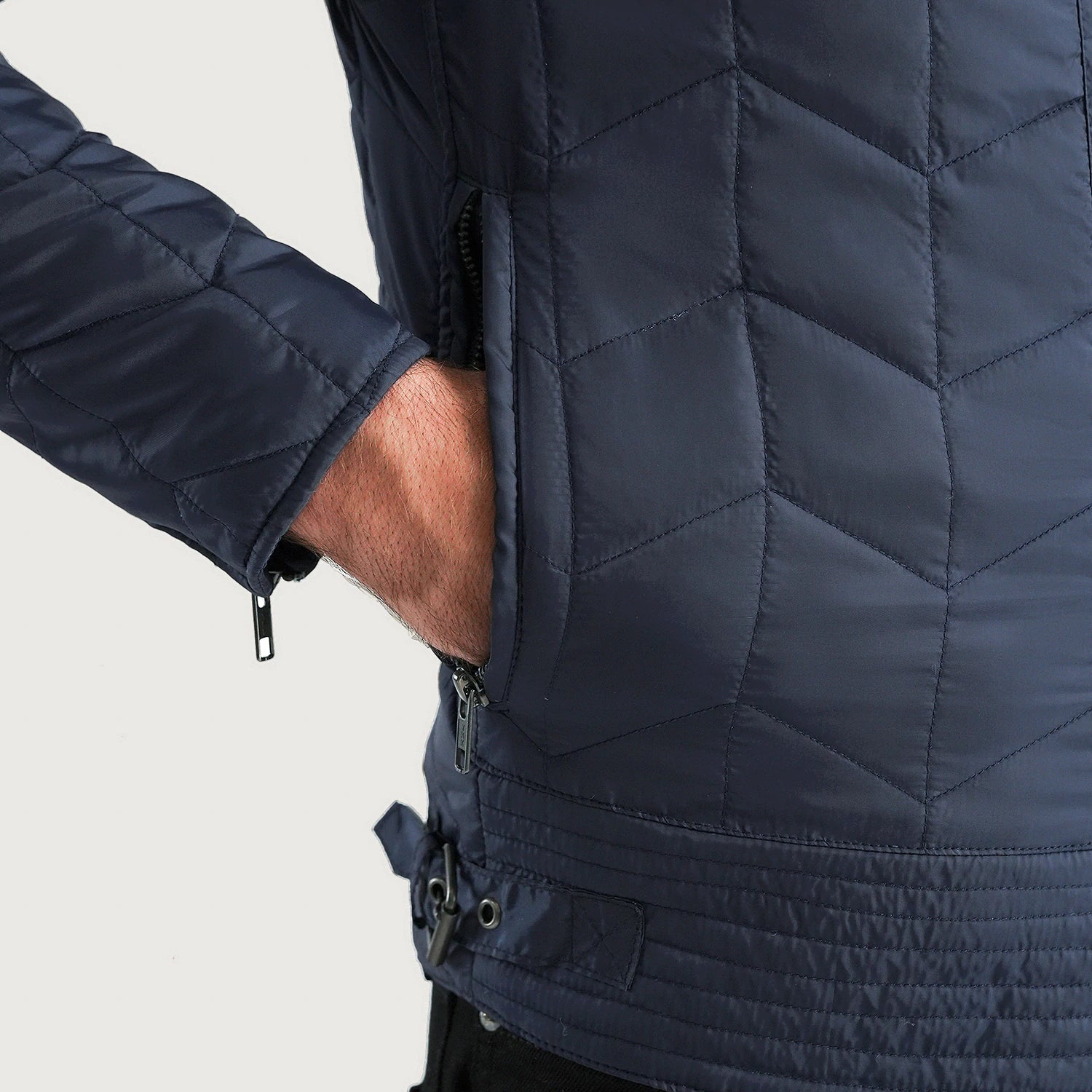 Nyle Quilted Windbreaker Jacket - image 5