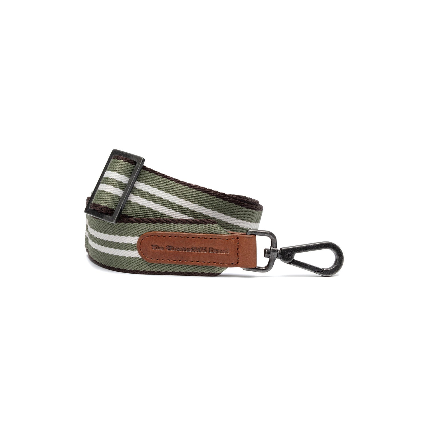 Cognac ORLAVEN Green Shoulder Strap, front view
