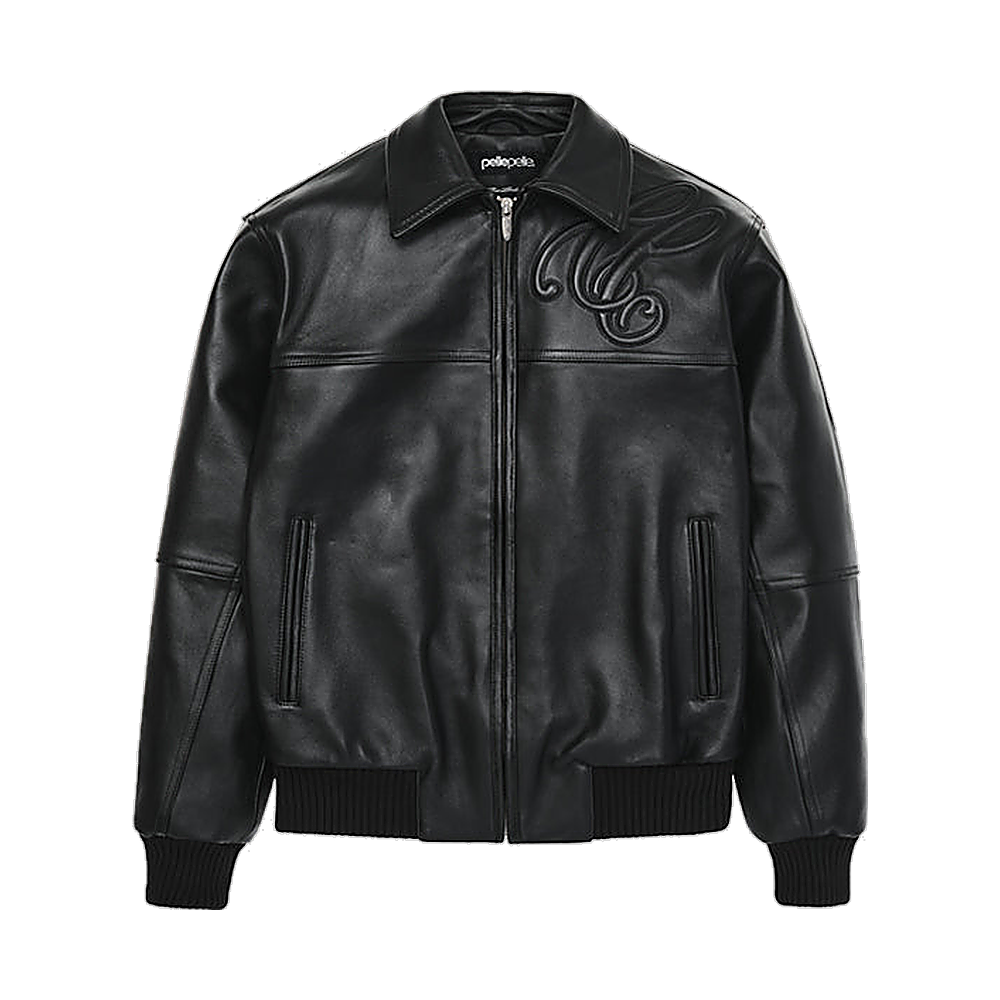 
Plush Puff Leather Jacket