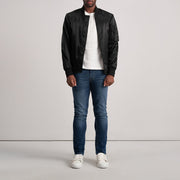 Quinton MA-1 Black Bomber Jacket - image 4