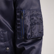 Quinton MA-1 Blue Bomber Jacket - image 6