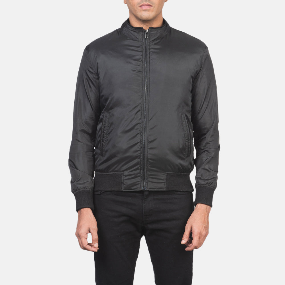 Ramon Black Bomber Jacket - image 4