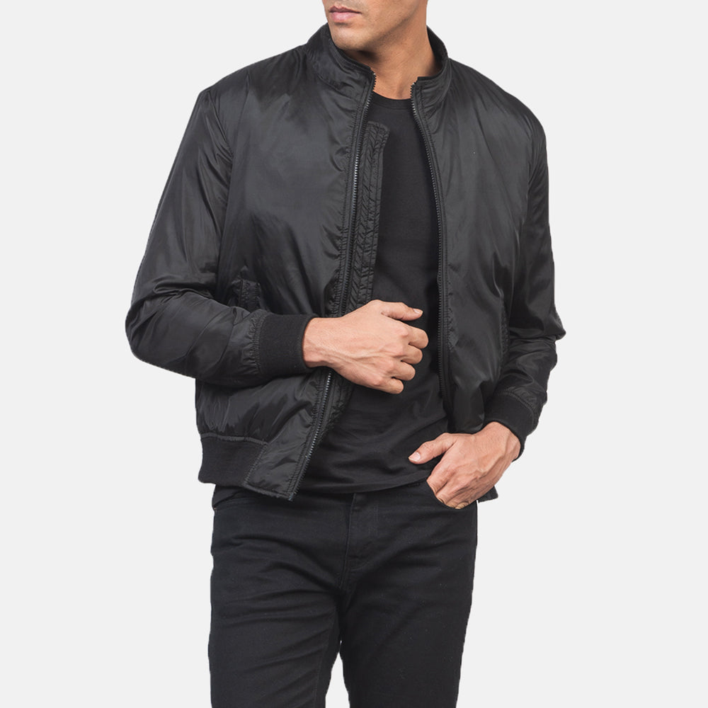 Ramon Black Bomber Jacket - image 6