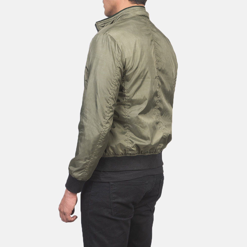 Ramon Green Bomber Jacket - image 5