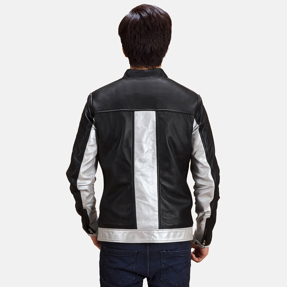 Authentic Sheepskin Leather with Semi-aniline Finish Grain Texture & Heavy-Duty Seam Stitching Detail