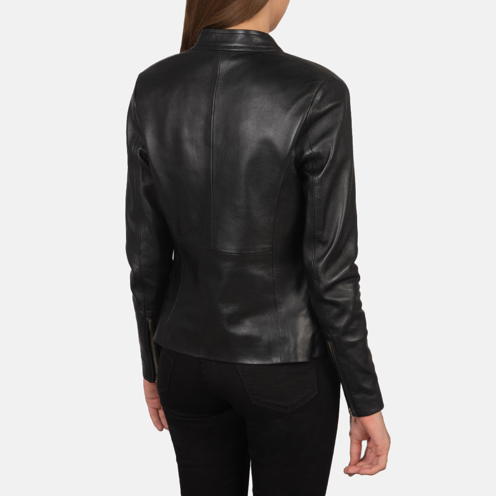 Rave Brown Biker Jacket – alternate product view 5