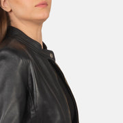 Rave Brown Biker Jacket – alternate product view 6