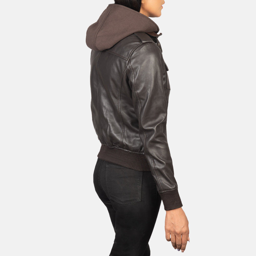 Authentic Sheepskin Leather with Semi-aniline Finish Grain Texture & Heavy-Duty Seam Stitching Detail