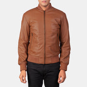 Shane Brown Leather Bomber Jacket - image 4