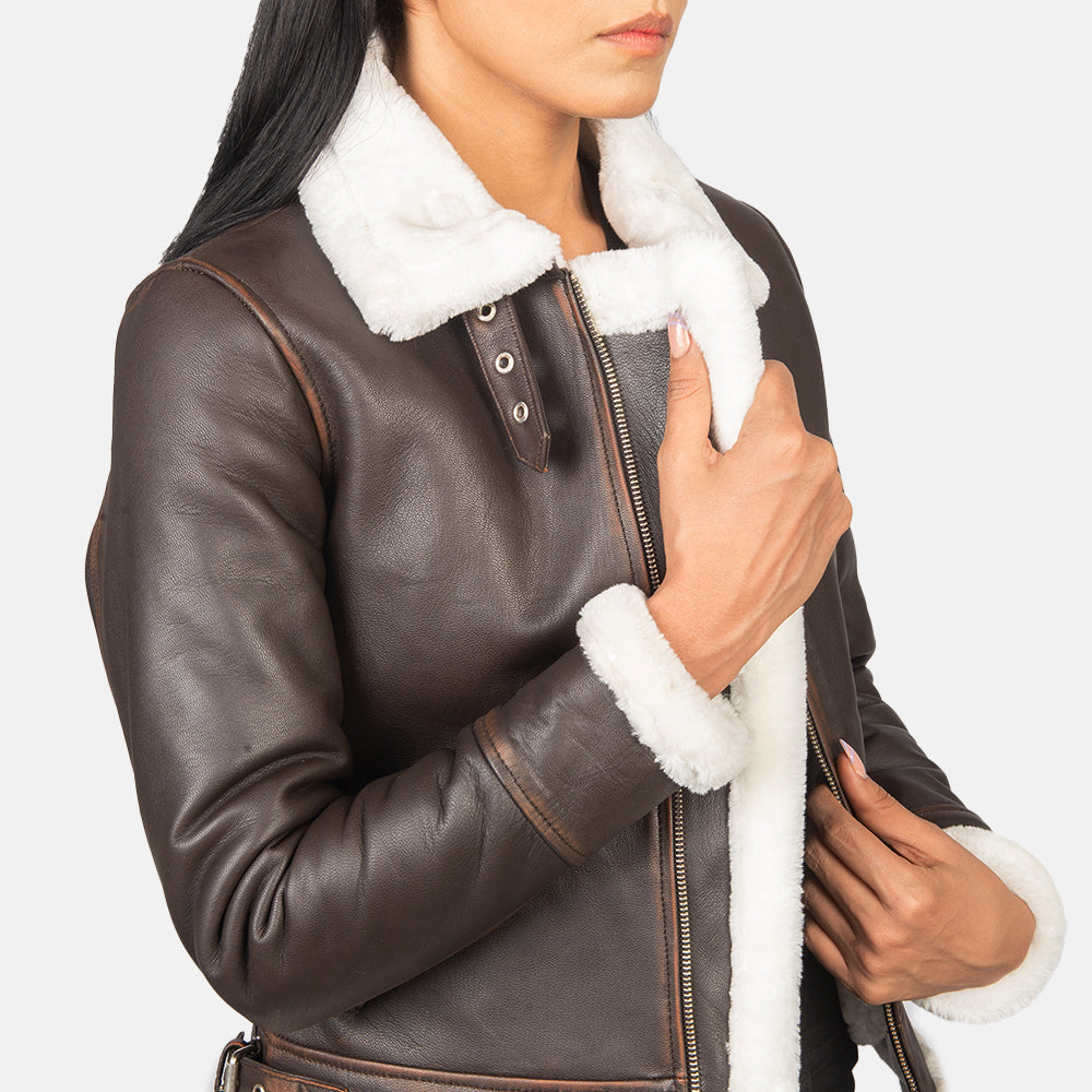 Sherilyn B-3 Black Bomber Jacket – alternate product view 6
