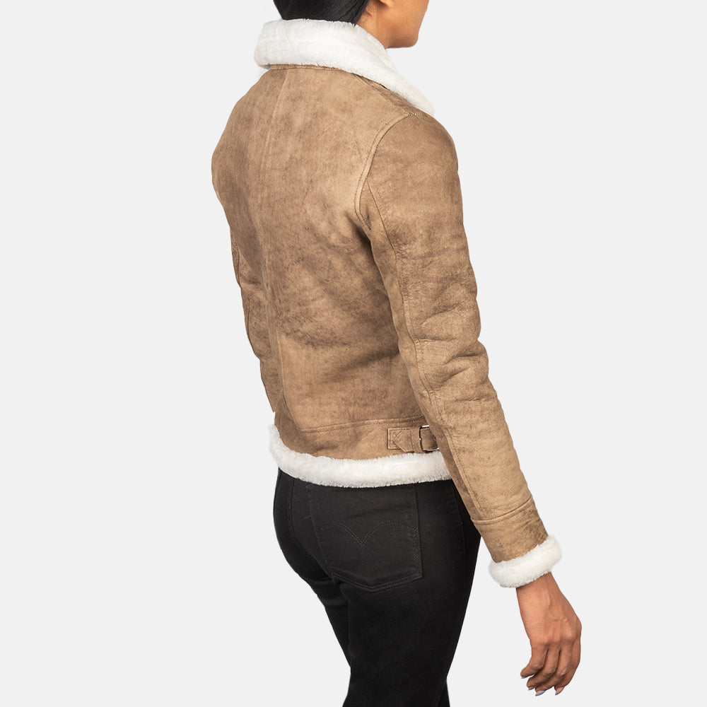 Sherilyn B-3 Black Bomber Jacket – alternate product view 5