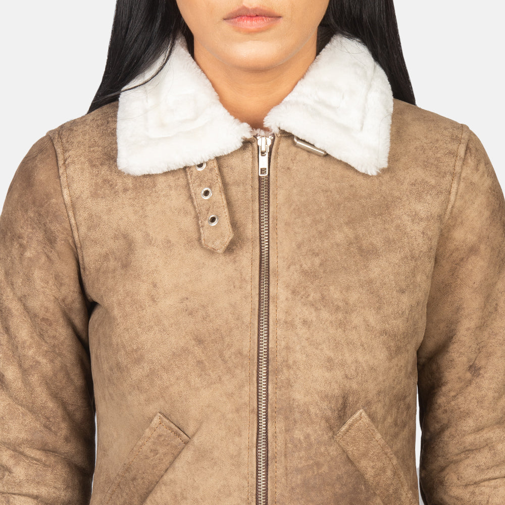 Sherilyn B-3 Black Bomber Jacket – alternate product view 6