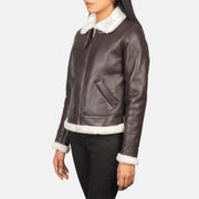 Sherilyn B-3 Black Bomber Jacket – alternate product view 2