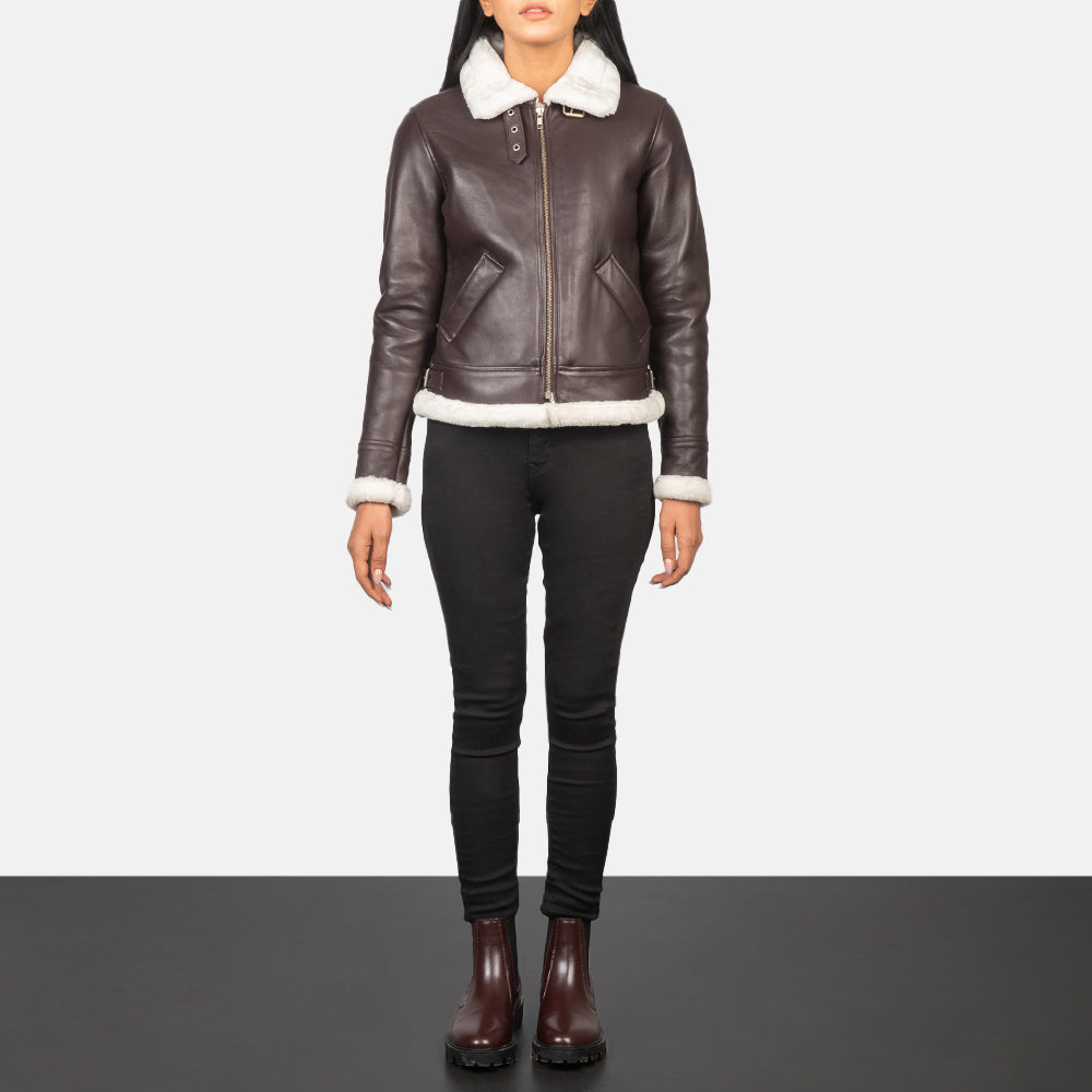 Sherilyn B-3 Black Bomber Jacket – alternate product view 3
