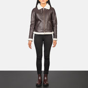 Sherilyn B-3 Black Bomber Jacket – alternate product view 3