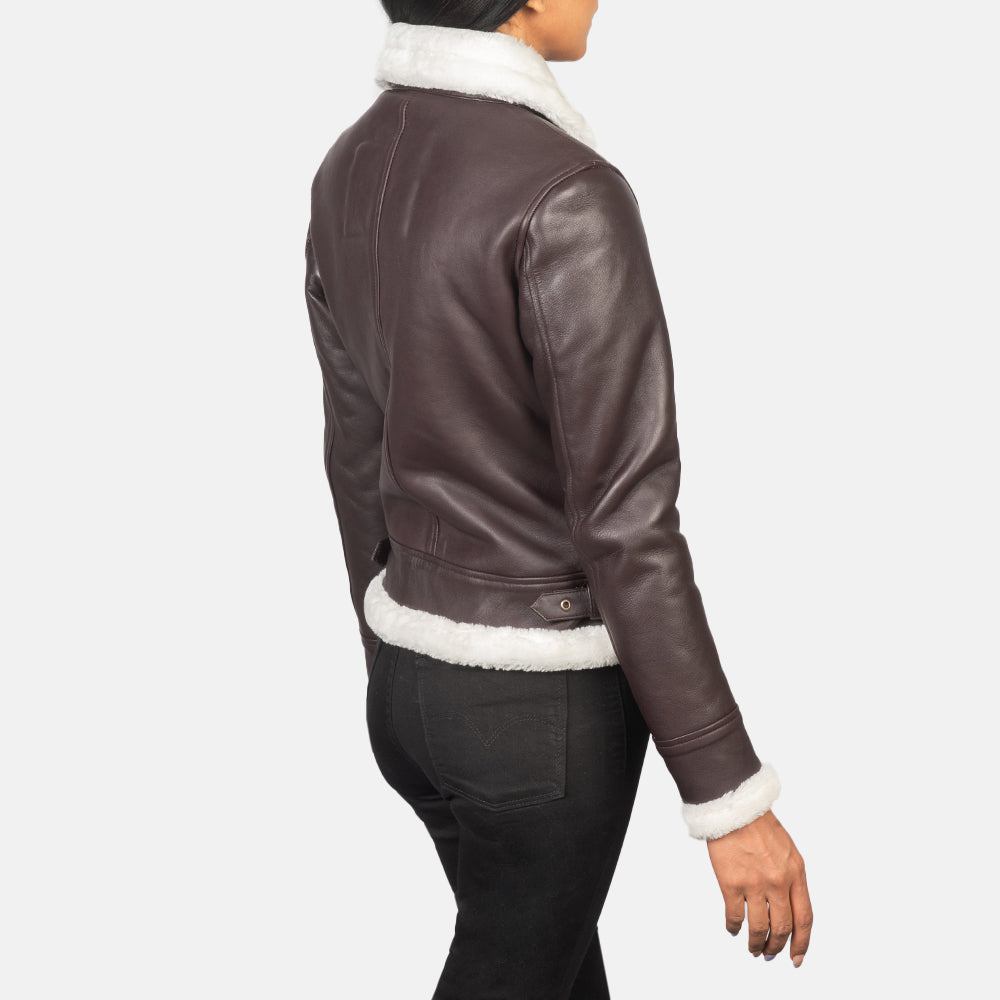 Sherilyn B-3 Black Bomber Jacket – alternate product view 5