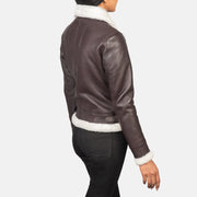 Sherilyn B-3 Black Bomber Jacket – alternate product view 5